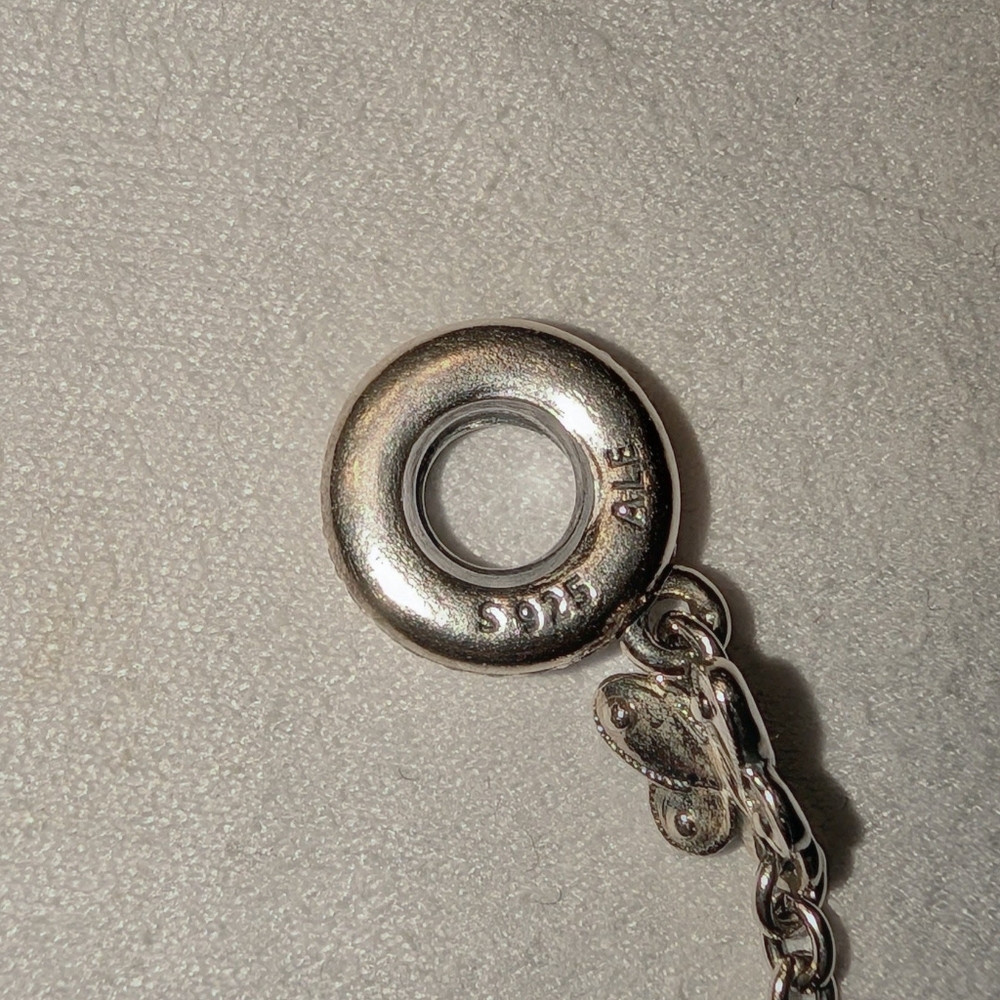 Pandora Butterfly Silver Safety Chain - Picture 6 of 6